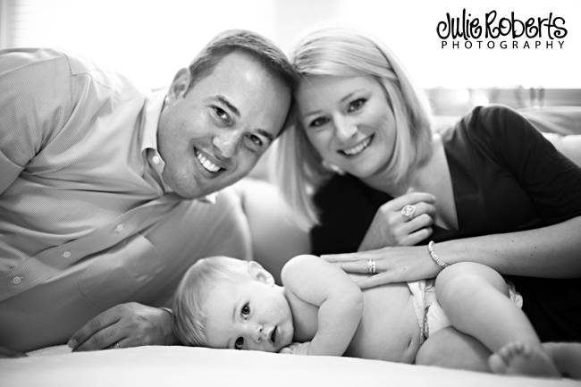 The Poston Family - Knox at 9 months, Julie Roberts Photography