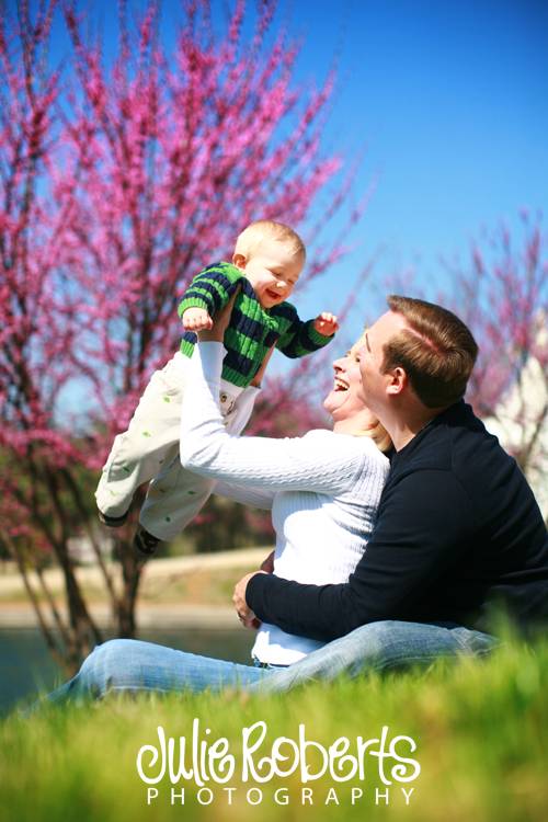 The Poston Family - Knox at 9 months, Julie Roberts Photography