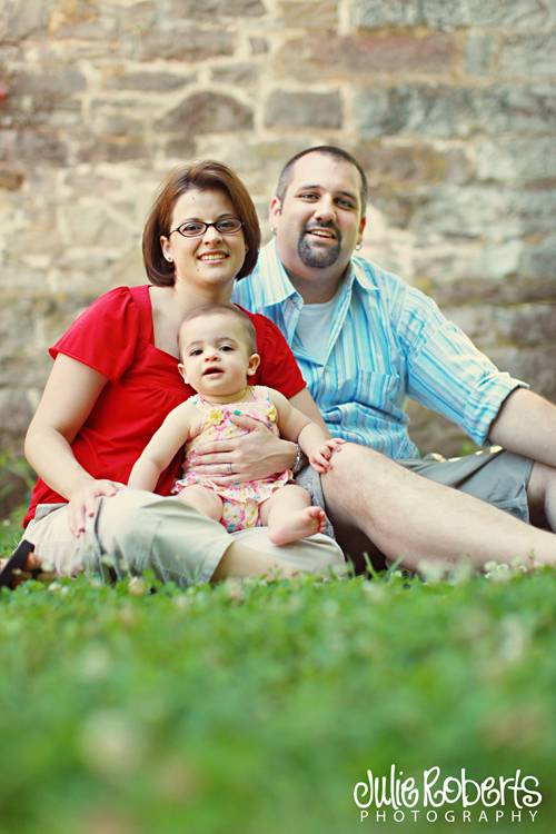 The Gurley Family - Family and Baby Portraits - Knoxville, East Tennessee, Julie Roberts Photography