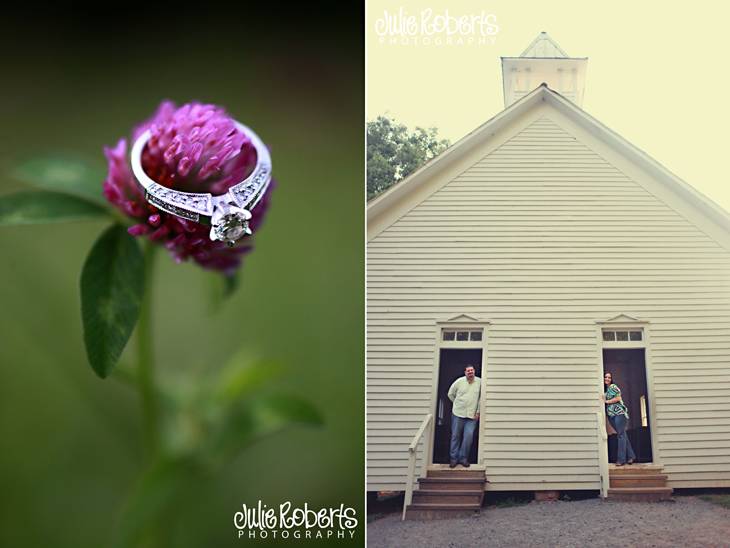 Cynthia + Andy = Engaged!  (Knoxville, Sevier County, Cades Cove, Engagement Photography), Julie Roberts Photography