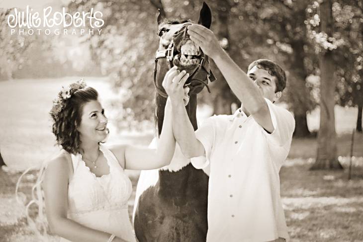 Tim & Jessica Burress Wedding, Julie Roberts Photography