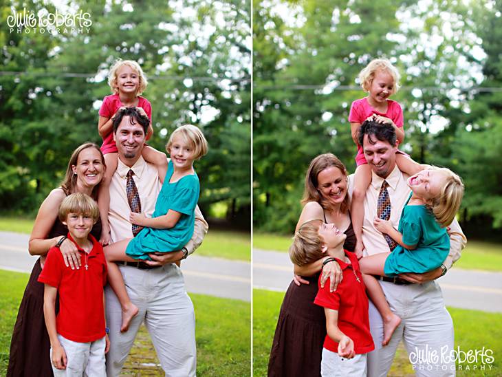 Pastor Larry Warren and his Family, Julie Roberts Photography