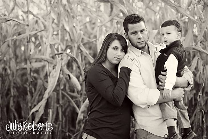 The Harris Family - Daffney, Alan, & Corbin!, Julie Roberts Photography