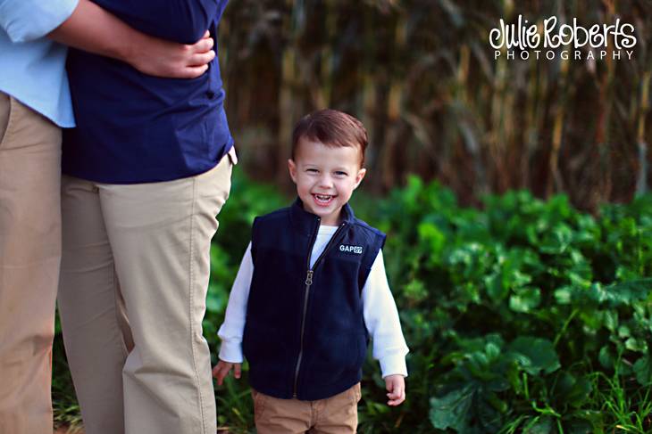 The Harris Family - Daffney, Alan, & Corbin!, Julie Roberts Photography