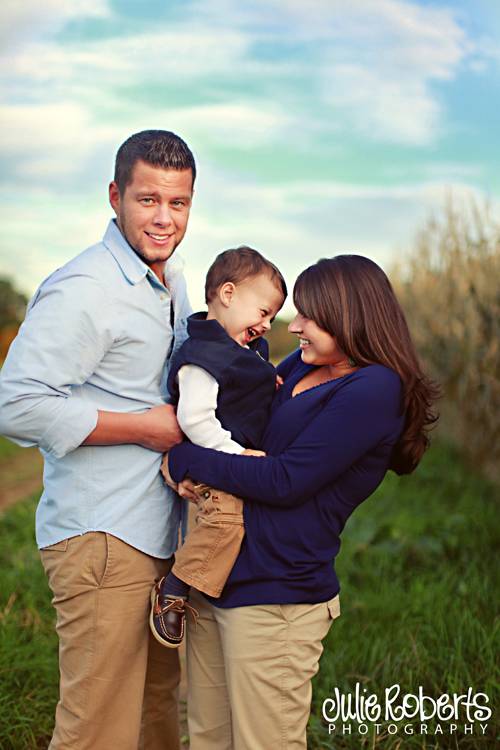 The Harris Family - Daffney, Alan, & Corbin!, Julie Roberts Photography