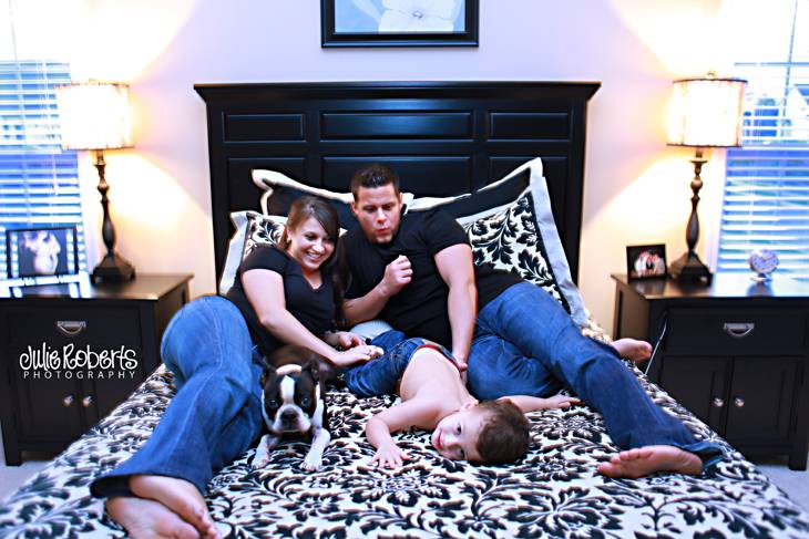 The Harris Family - Daffney, Alan, & Corbin!, Julie Roberts Photography