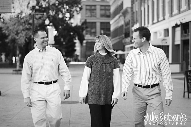 Larry, Christy, and Michael Headla, Julie Roberts Photography