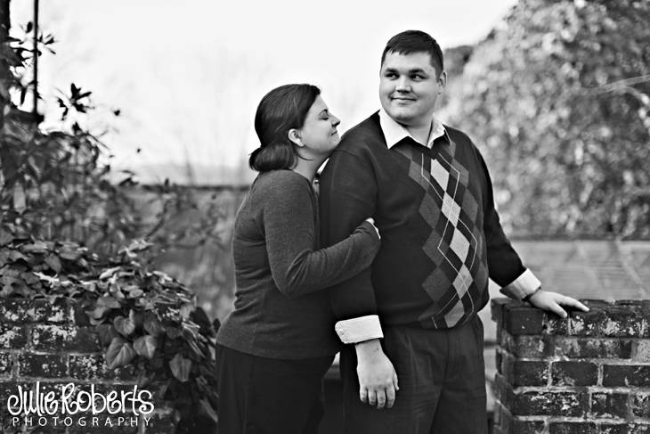 Merry Christmas from Brett, Becca, and Fritz Allen Boren, Julie Roberts Photography