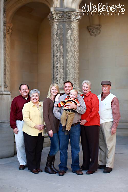 The Poston Family at The Biltmore in Asheville, TN, Julie Roberts Photography