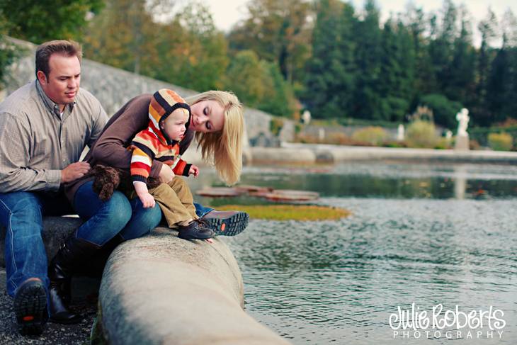 The Poston Family at The Biltmore in Asheville, TN, Julie Roberts Photography