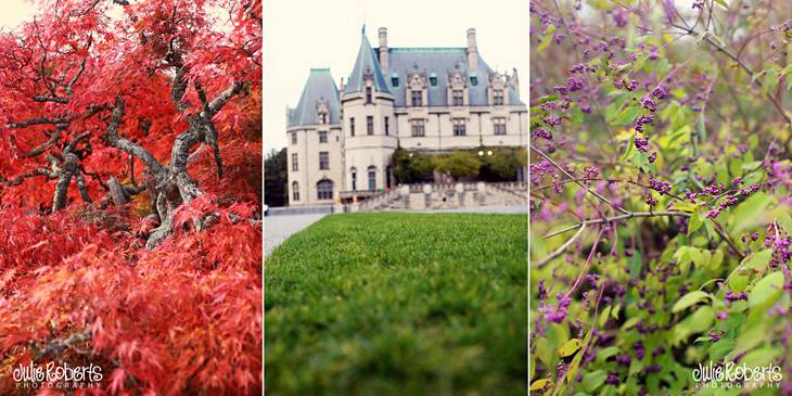 The Poston Family at The Biltmore in Asheville, TN, Julie Roberts Photography