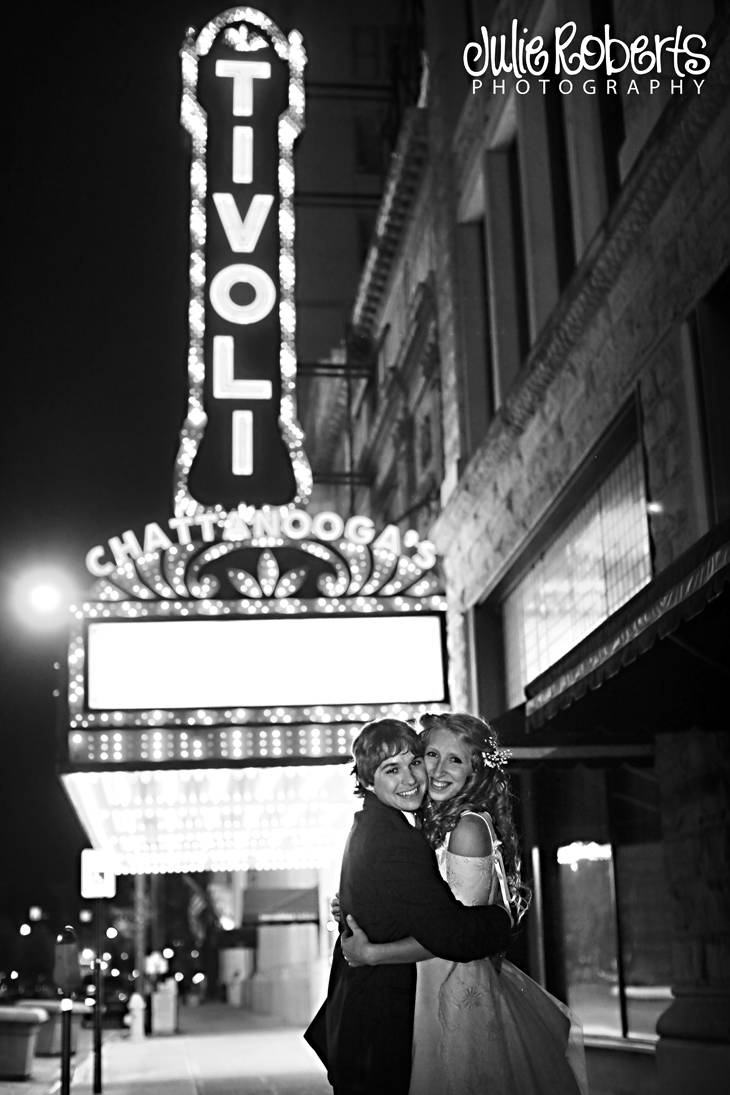 Jessica Elroy and Clayton Reavis - Wedding Photography - The Tivoli Theatre, Chattanooga, TN, Julie Roberts Photography