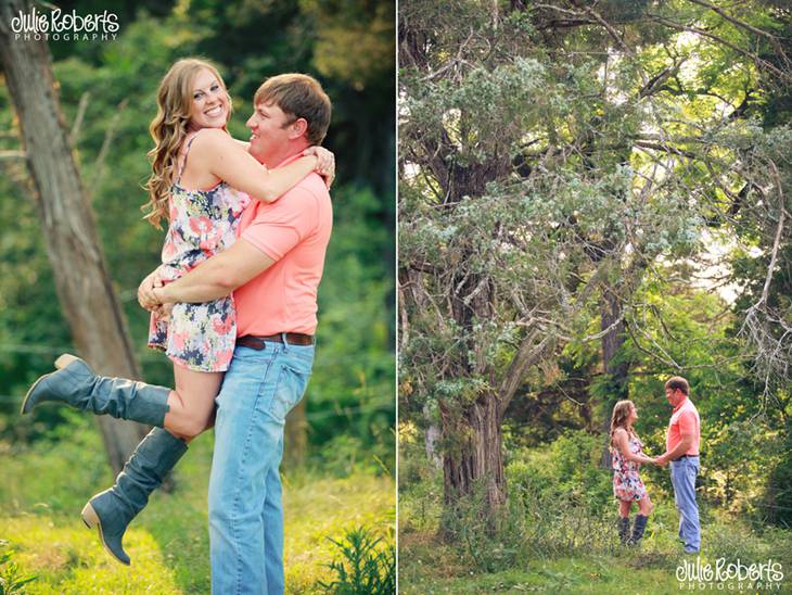 Megan and Jordan are Engaged!!  :: Knoxville Farm, Julie Roberts Photography