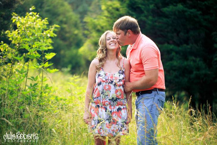 Megan and Jordan are Engaged!!  :: Knoxville Farm, Julie Roberts Photography