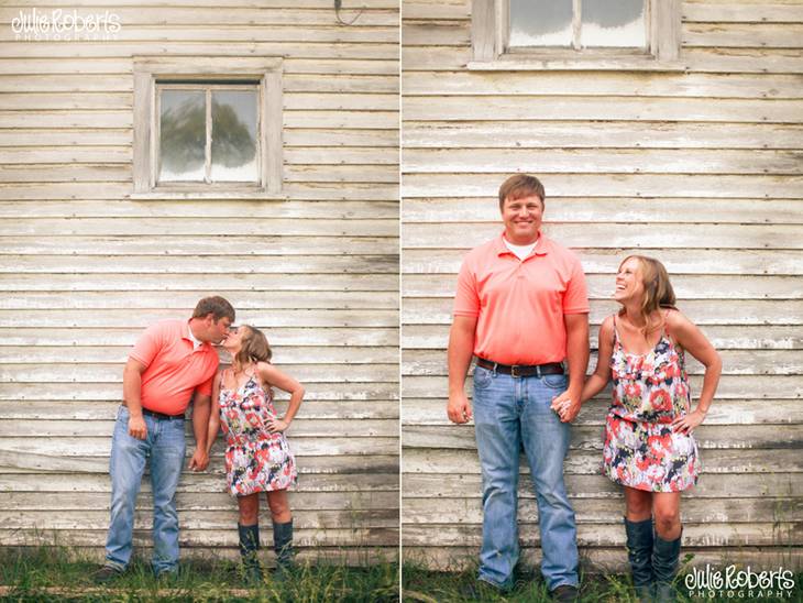 Megan and Jordan are Engaged!!  :: Knoxville Farm, Julie Roberts Photography