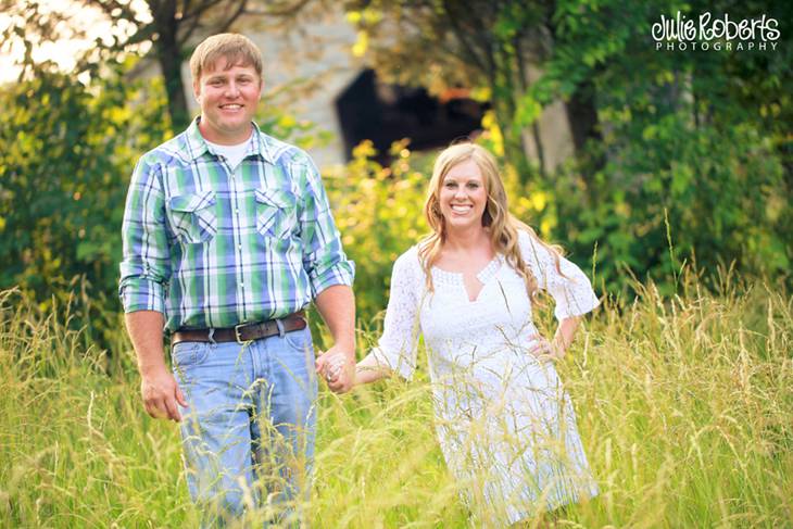 Megan and Jordan are Engaged!!  :: Knoxville Farm, Julie Roberts Photography