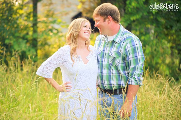 Megan and Jordan are Engaged!!  :: Knoxville Farm, Julie Roberts Photography