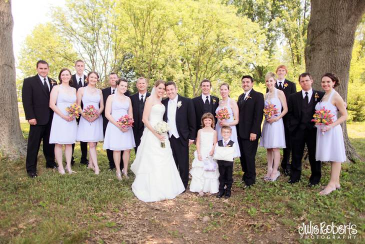 Heather Larsen &amp; Andrew McDonald :: Married!!!  :: Knoxville, Julie Roberts Photography