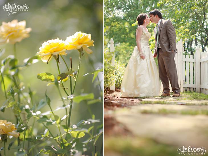 Genevieve Hanisek &amp; Seth Hagler :: Southern Back-yard Wedding :: Part ONE, Julie Roberts Photography