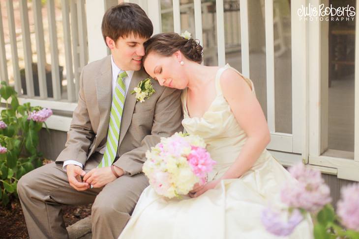 Genevieve Hanisek &amp; Seth Hagler :: Southern Back-yard Wedding :: Part ONE, Julie Roberts Photography