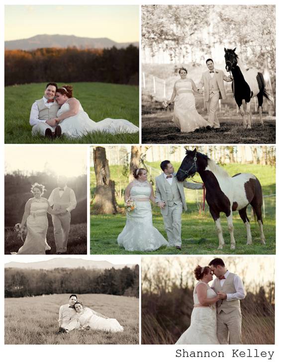 The Other Side of the Lens :: Our Bridal Session on the Farm, Julie Roberts Photography