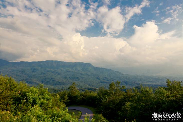 Yanci Dennis &amp; Scott Williams :: Married on a Mountain Top :: Gatlinburg Wedding, Julie Roberts Photography