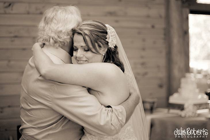 Yanci Dennis &amp; Scott Williams :: Married on a Mountain Top :: Gatlinburg Wedding, Julie Roberts Photography