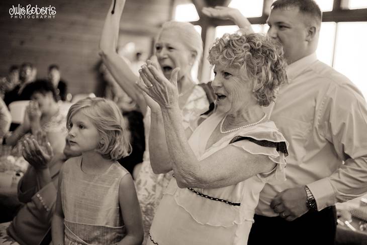 Yanci Dennis &amp; Scott Williams :: Married on a Mountain Top :: Gatlinburg Wedding, Julie Roberts Photography