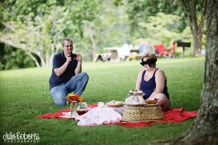 She held her heart when she showed me the ring :: Greta and Aaron, Julie Roberts Photography