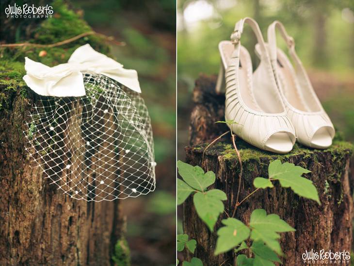 Stephanie Dowdy and Michael Davis :: The Lily Barn, Townsend, Tennessee, Julie Roberts Photography