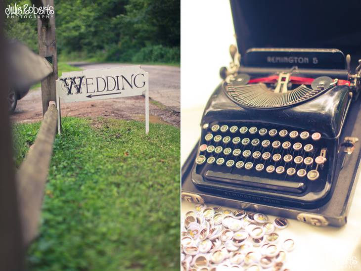 Stephanie Dowdy and Michael Davis :: The Lily Barn, Townsend, Tennessee, Julie Roberts Photography