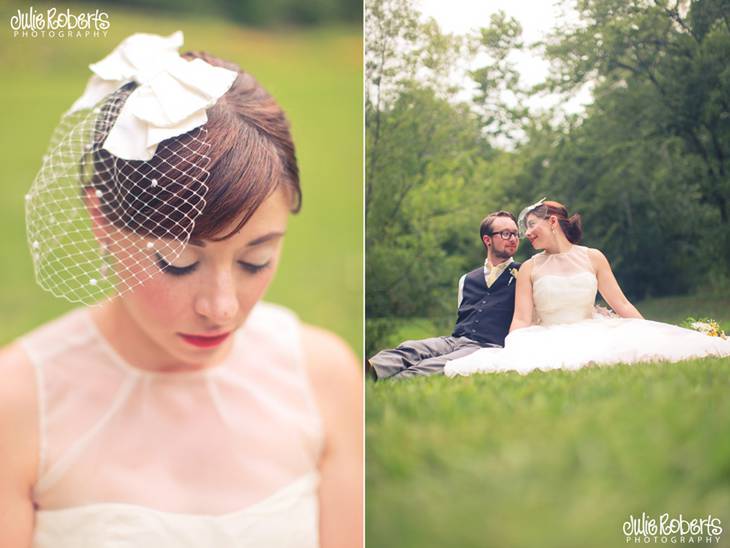 Stephanie Dowdy and Michael Davis :: The Lily Barn, Townsend, Tennessee, Julie Roberts Photography