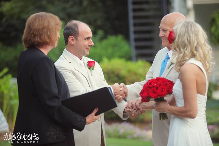 Amy Tallmadge and Kevin Kreissl :: Married at Little Gardens, Atlanta, GA, Julie Roberts Photography