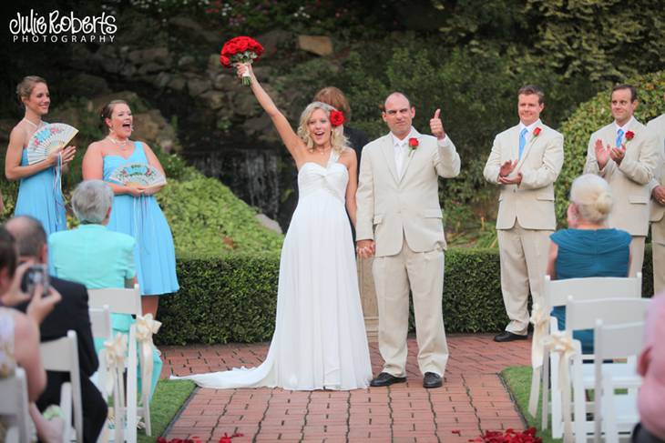 Amy Tallmadge and Kevin Kreissl :: Married at Little Gardens, Atlanta, GA, Julie Roberts Photography