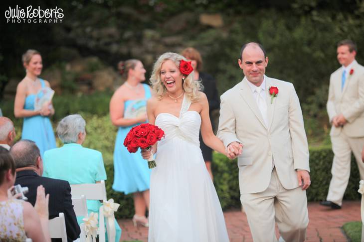 Amy Tallmadge and Kevin Kreissl :: Married at Little Gardens, Atlanta, GA, Julie Roberts Photography