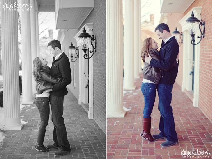 Cortney and James :: Engaged :: Lexington Photography, Julie Roberts Photography