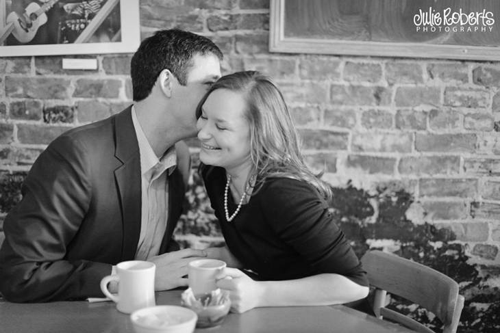 Cortney and James :: Engaged :: Lexington Photography, Julie Roberts Photography