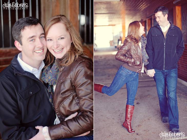 Cortney and James :: Engaged :: Lexington Photography, Julie Roberts Photography