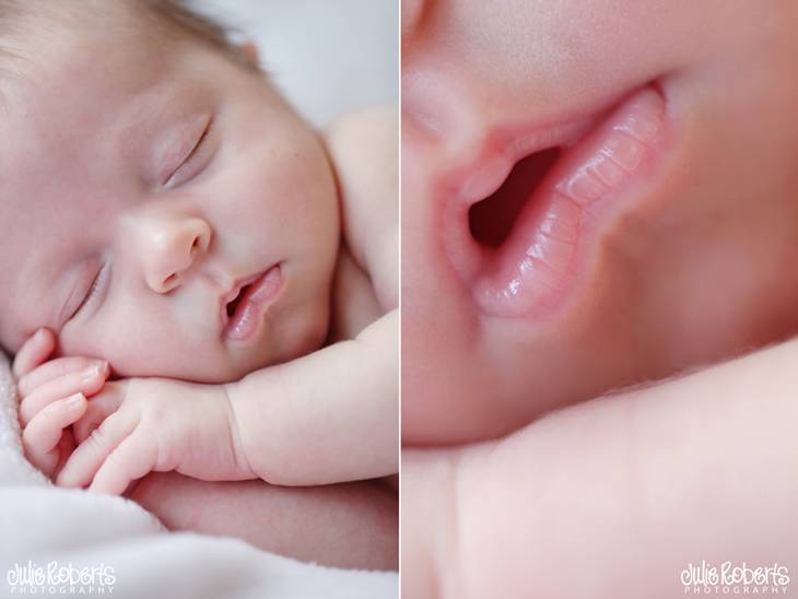 Sweet Little Margaux :: Three Weeks Old :: Lexington Newborn Photography, Julie Roberts Photography