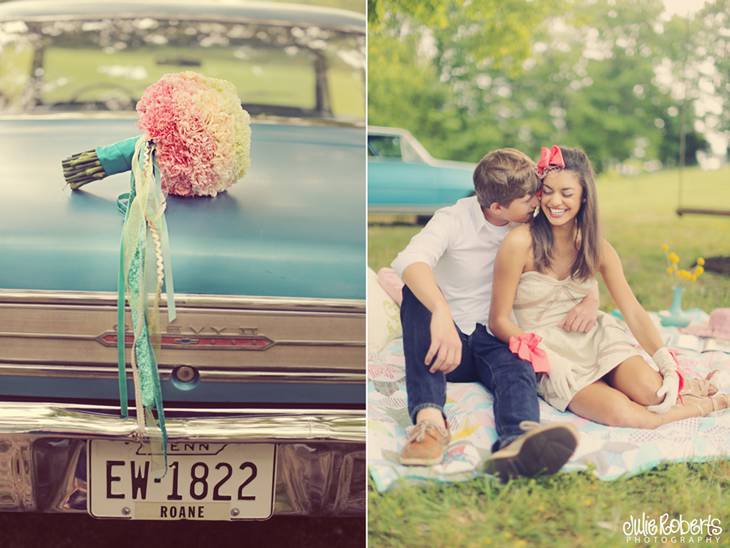 An Old Chevy and  Picnic ... Photo Workshop Styled Session Part 1, Julie Roberts Photography