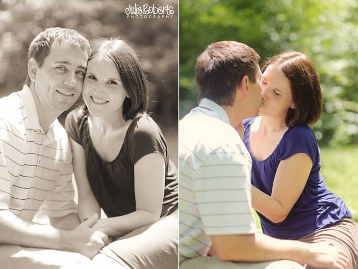 Danielle + Thomas :: Engagement Photos :: Knoxville, Tennessee, Julie Roberts Photography
