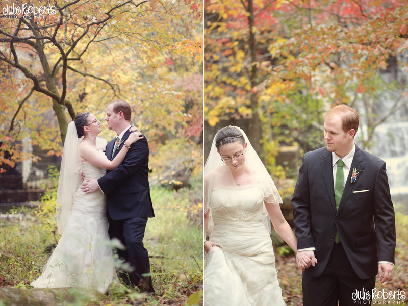 Erin and Tommy Morgan ... Married!  Cumberland Mountain State Park, Tennessee Wedding Phtoography, Julie Roberts Photography