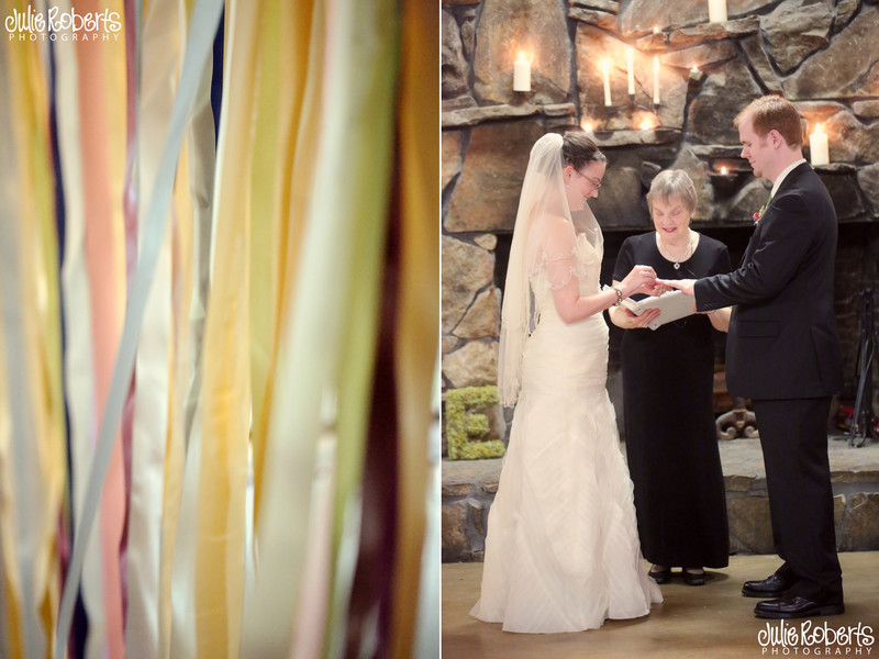 Erin and Tommy Morgan ... Married!  Cumberland Mountain State Park, Tennessee Wedding Phtoography, Julie Roberts Photography