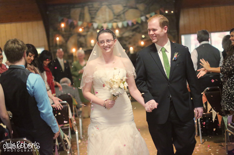 Erin and Tommy Morgan ... Married!  Cumberland Mountain State Park, Tennessee Wedding Phtoography, Julie Roberts Photography