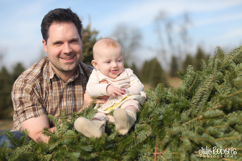 The holidays with baby Eleanor ... And Merry Christmas!, Julie Roberts Photography