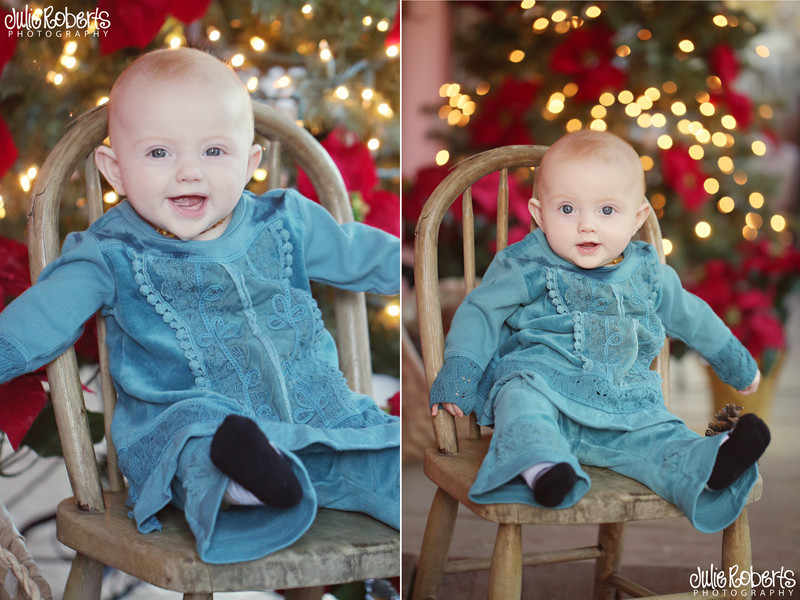 The holidays with baby Eleanor ... And Merry Christmas!, Julie Roberts Photography