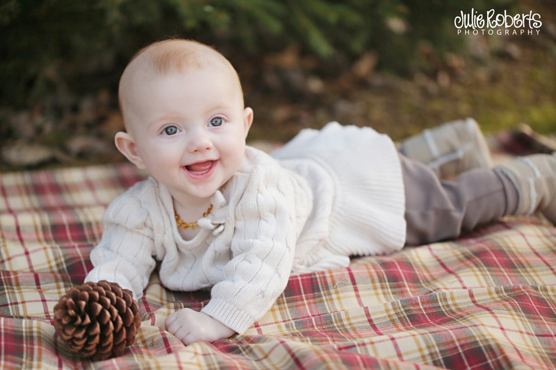 The holidays with baby Eleanor ... And Merry Christmas!, Julie Roberts Photography