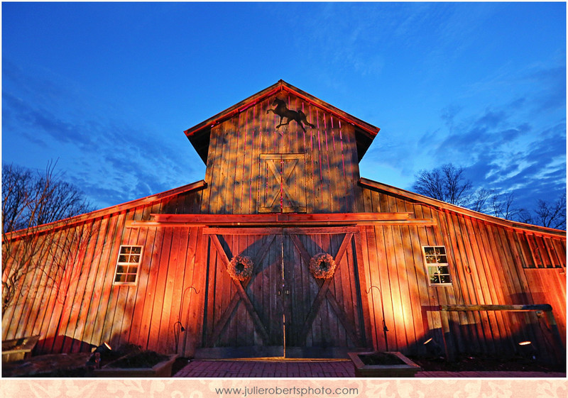 Allie Margaret and Ryan Blackwell :: New Years Eve Wedding :: Knoxville, TN :: Castleton Farms, Julie Roberts Photography