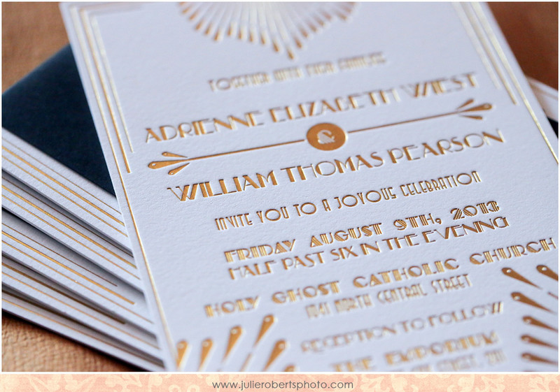 Fourth Year Studio - Wedding Invitations and Paper Goods - Plus an Interview!, Julie Roberts Photography