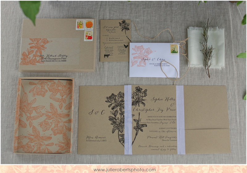 Fourth Year Studio - Wedding Invitations and Paper Goods - Plus an Interview!, Julie Roberts Photography